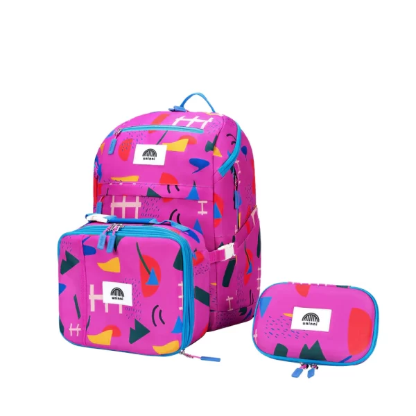 Morral escolar Uninni, lluvia de primavera ( 3 pcs ) - Imagen 4