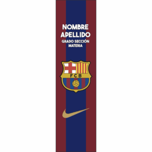 Book Wrap Barcelona F.C ( 6 und )