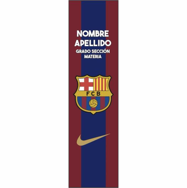Book Wrap Barcelona F.C ( 6 und )