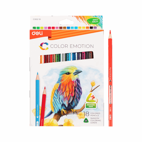 Colores Color Emotion Deli caja 18 colores