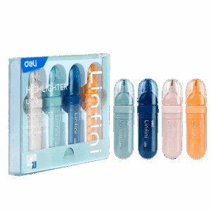 Set Resaltadores 4 colores Premium Infini Deli