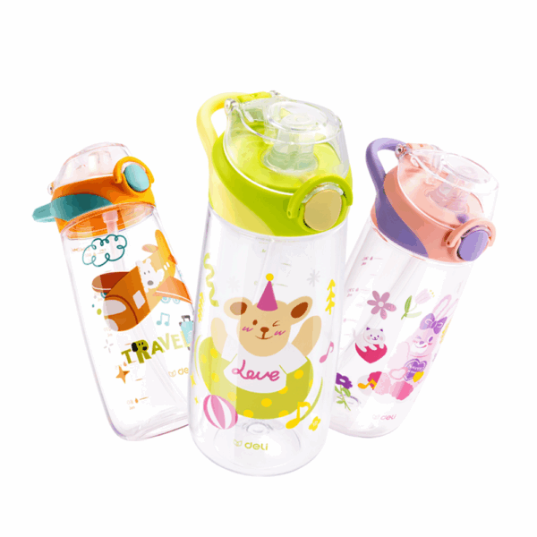 Botella de Agua niños colores surtidos 530ml