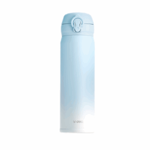 Botella Termo de agua celeste 500ml