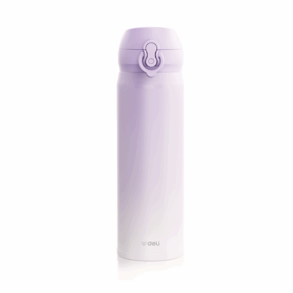 Botella Termo de agua morado 500ml