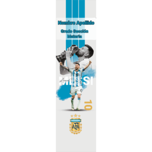 Book Wrap Messi Argentina ( 6 und )