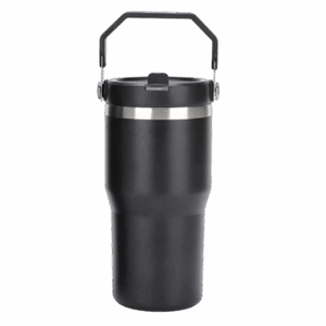 Tumbler kids acero inoxidable negro 20oz