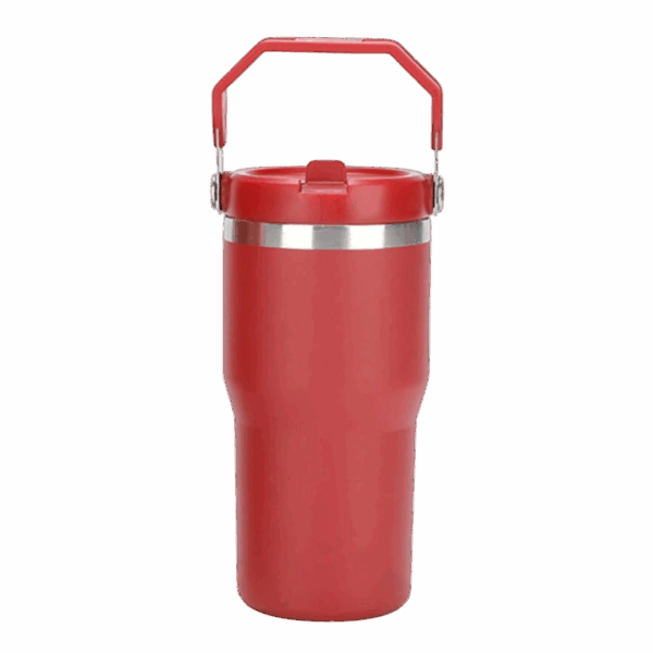 Tumbler kids acero inoxidable rojo 20oz