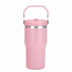 Tumbler kids acero inoxidable rosado 20oz